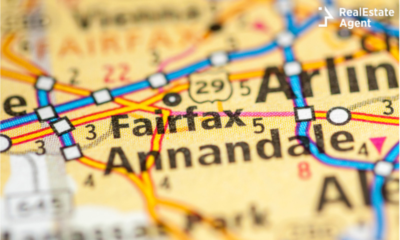 fairfax va map
