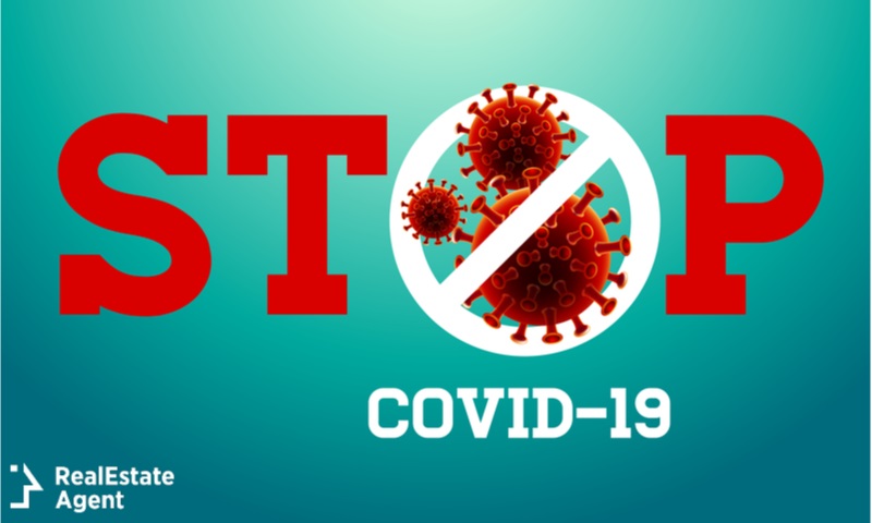 stop covid-19 sign