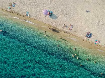 beautiful beach view