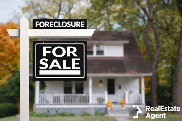 black foreclosure home sale real estate
