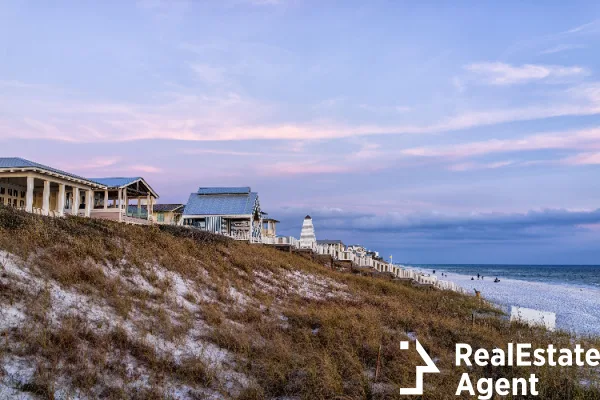 coastline view on santa rosa beach