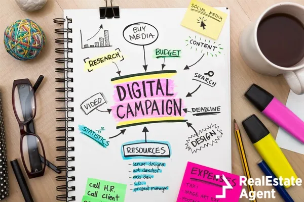 digital campaign concept