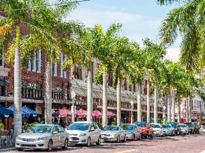 fort myers street florida usa