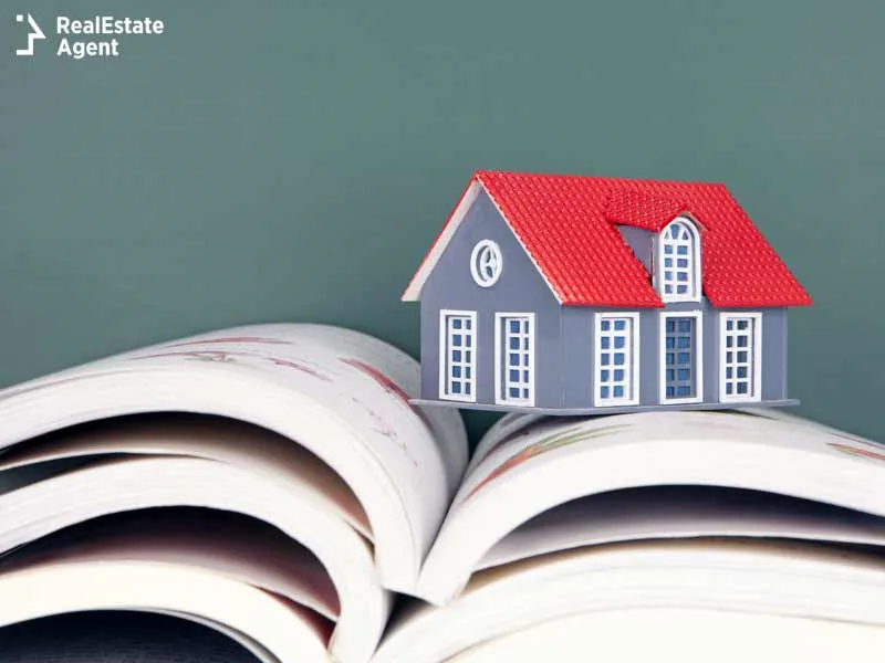 house on real estate book
