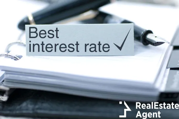 label text interest rates