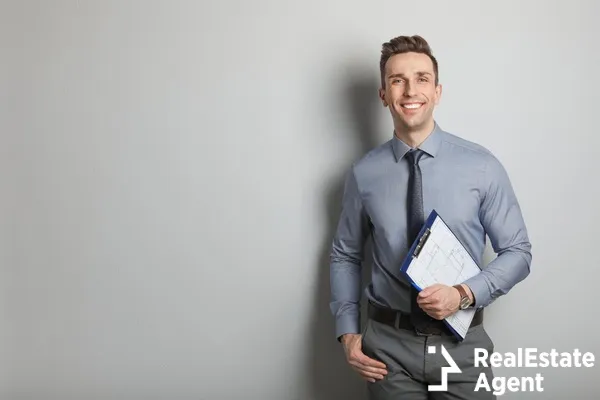 male real estate agent