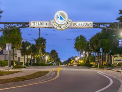 melbourne florida historic downtown