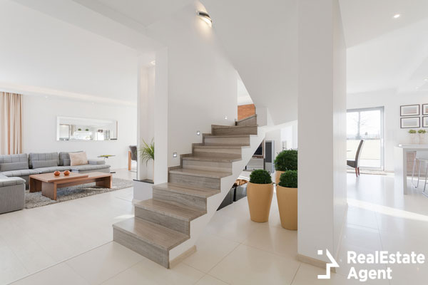 minimalistic spacious house interior