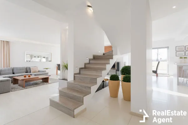 minimalistic spacious house interior