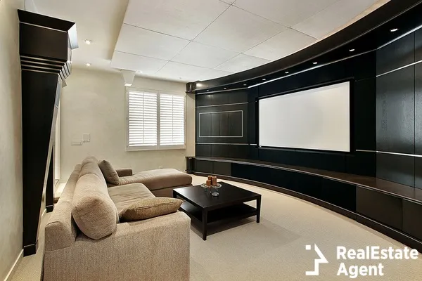 modern theater room