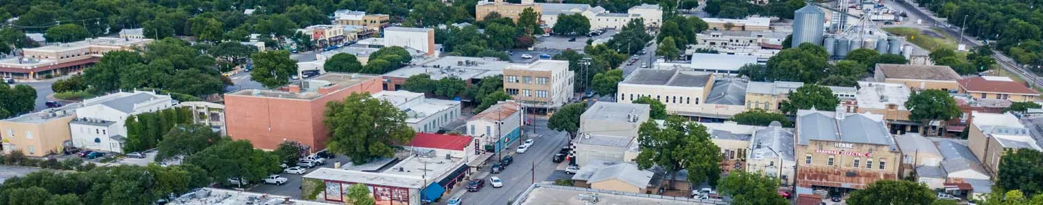 city view of New Braunfels Texas