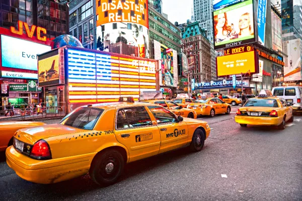 new york city taxi street view