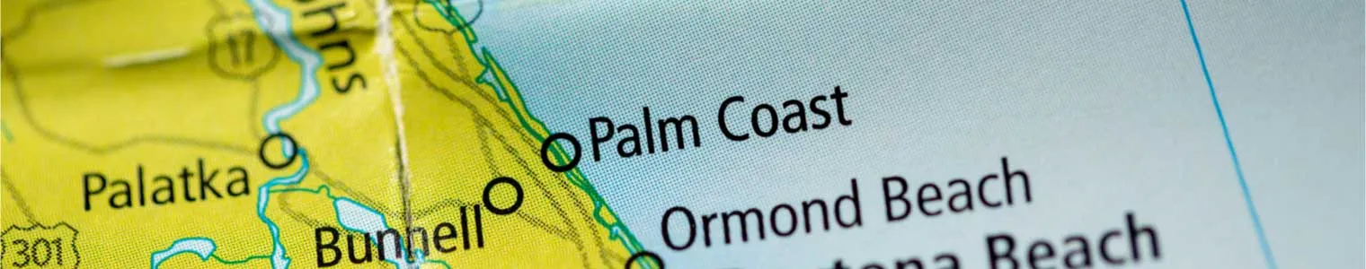 palm coast map