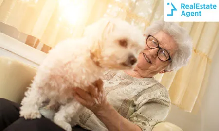 Pets in a retirement home