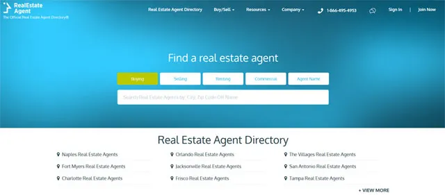rea agents directory preview