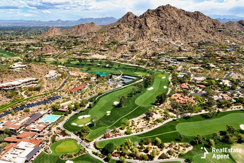 Scottsdale aerial view