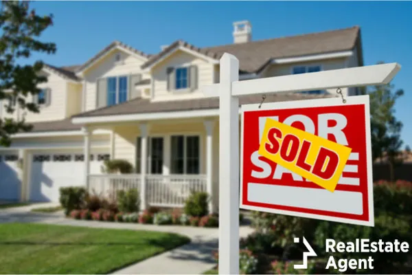 sold home sale real estate sign