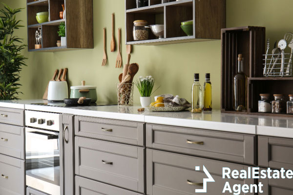 stylish interior modern kitchen