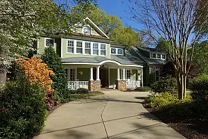 beautiful american house in raleigh us