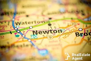 newton ma map