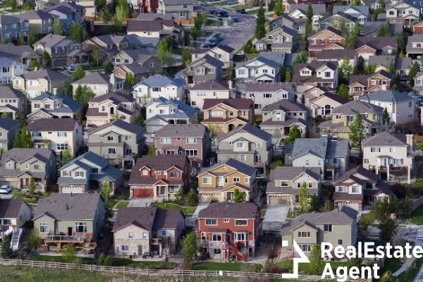 typical american suburban development