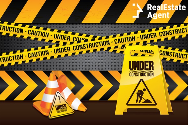 under construction background