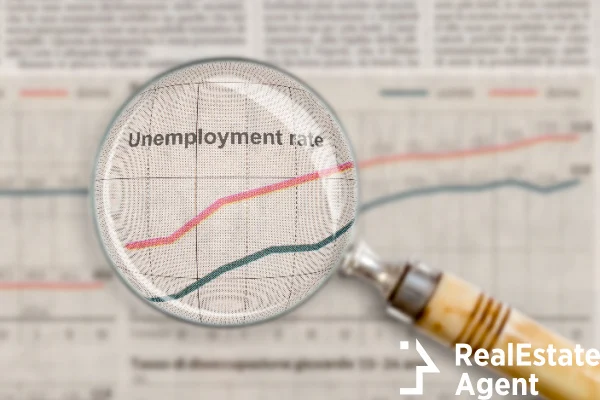 unemployment rate under glass