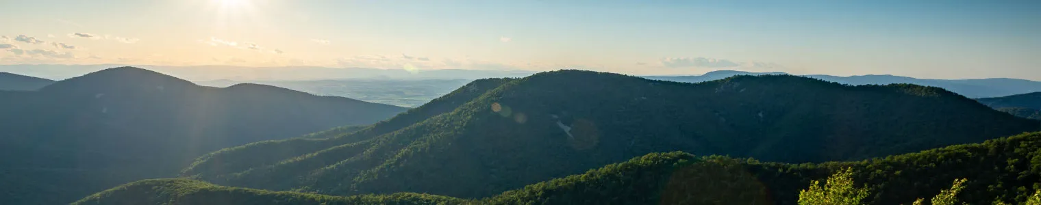 view of blue ridge skyline