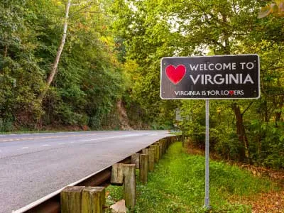 welcome to virginia sign