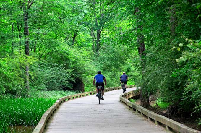 The Big Creek Greenway - Alpharetta GA