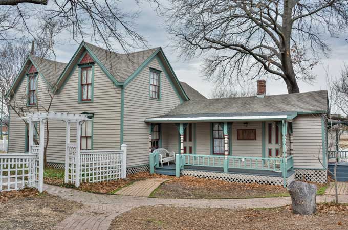 Historic building in Mckinney Texas