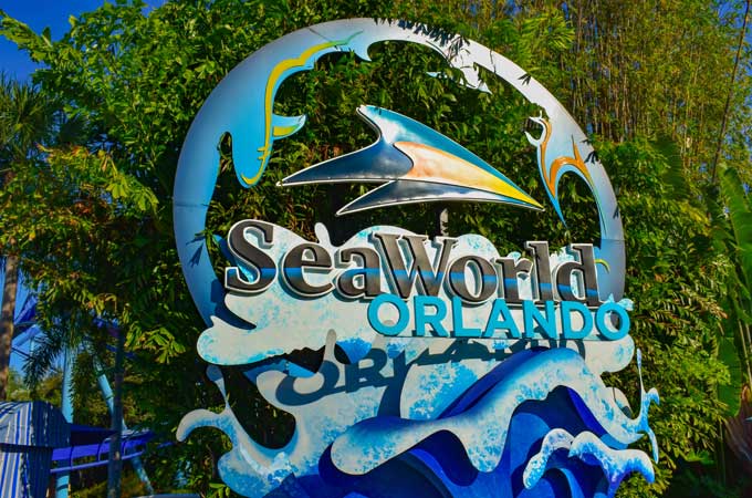 Orlando seaworld sign