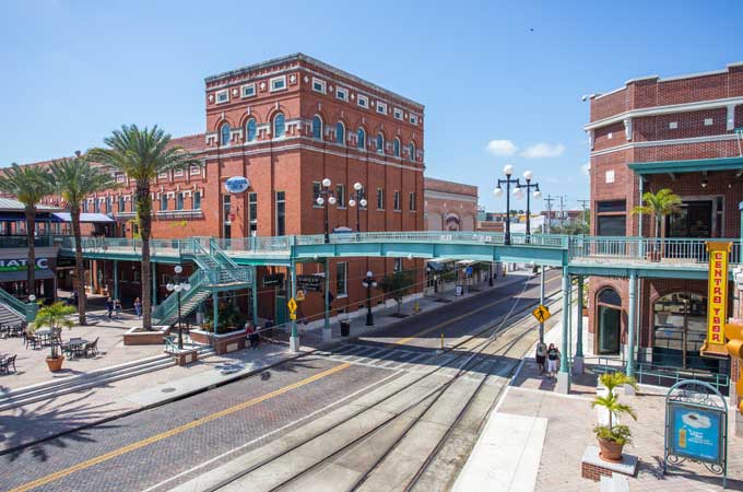 image of historic district of Tampa