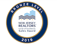 bronze level award for New Jersey realtors